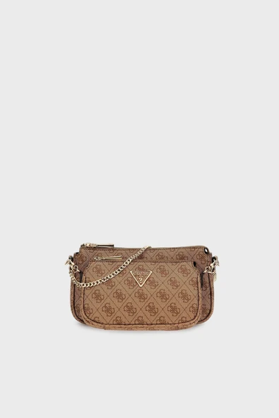 Guess HWBG9672710 Noelle II Dbl Pouch Kadın Çapraz Askılı Çanta ürün görseli 1