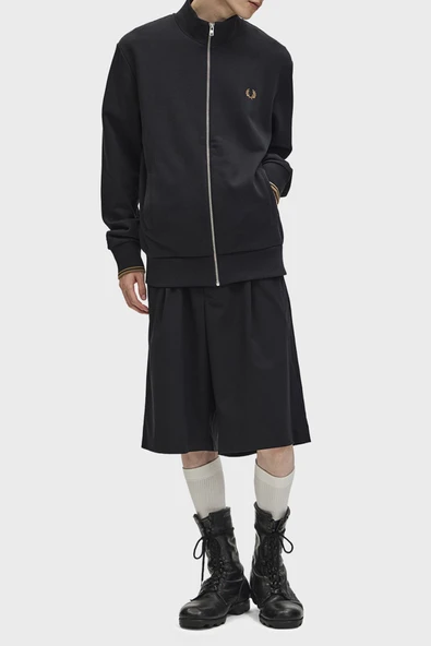 Fred Perry J1327 Zip Through Erkek Ceket - Resim 2