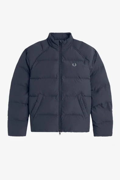 Fred Perry J1301 Collared Insulated Erkek Mont - Resim 8
