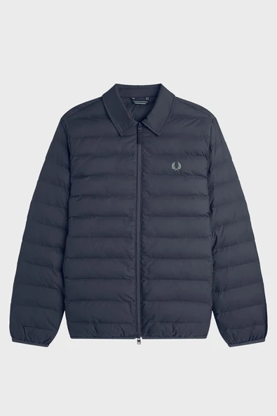 Fred Perry J1301 Collared Insulated Erkek Mont - Resim 6