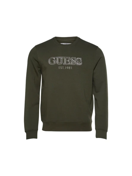 Guess M5BQ08K9Z21 Cn Basic Erkek Sweatshirt - Resim 3