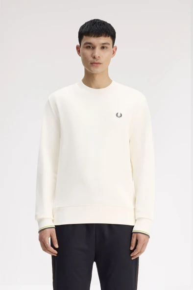 Fred Perry M7535 Crew Neck Erkek Sweatshirt ürün görseli 1