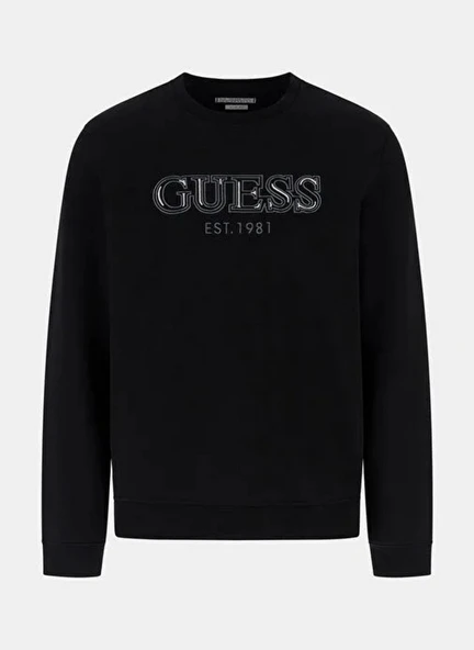 Guess M5BQ08K9Z21 Cn Basic Erkek Sweatshirt - Resim 5