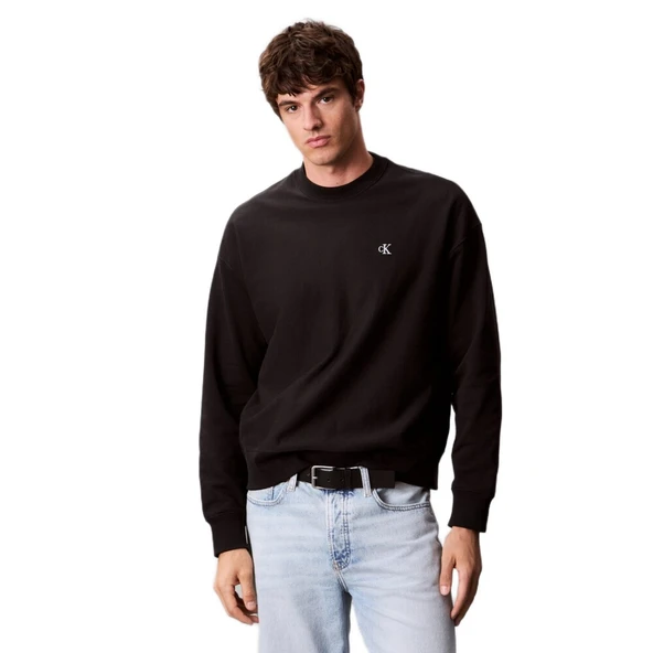 Calvin Klein LV04RC277 Premium Terry Monogram Cn Erkek Sweatshirt ürün görseli 1