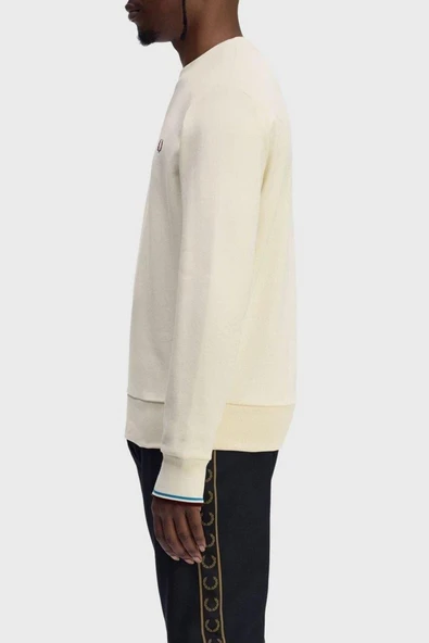 Fred Perry M7535 Crew Neck Erkek Sweatshirt - Resim 4