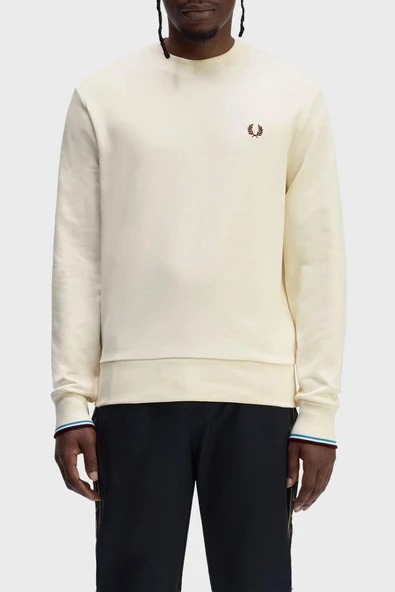 Fred Perry M7535 Crew Neck Erkek Sweatshirt ürün görseli 1