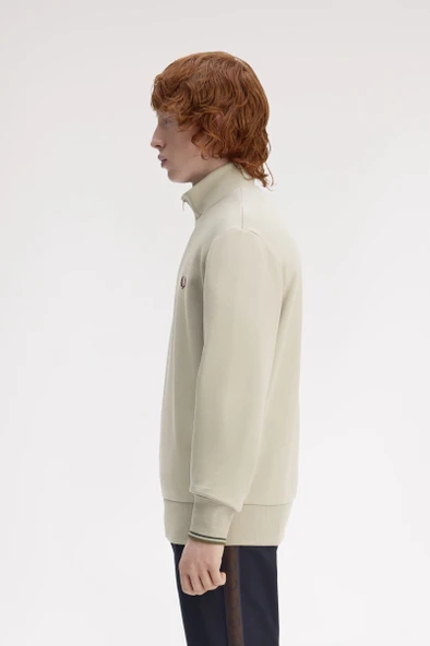 Fred Perry M3574 Half Zip Erkek Sweatshirt - Resim 2