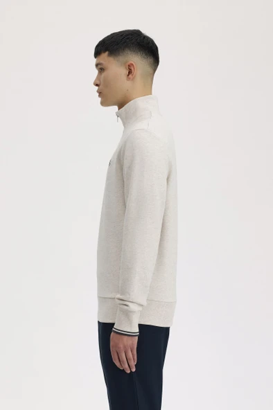 Fred Perry M3574 Half Zip Erkek Sweatshirt - Resim 2