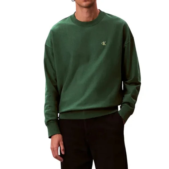 Calvin Klein LV04RC277 Premium Terry Monogram Cn Erkek Sweatshirt ürün görseli 1