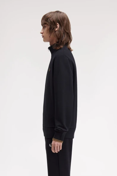 Fred Perry M3574 Half Zip Erkek Sweatshirt - Resim 2