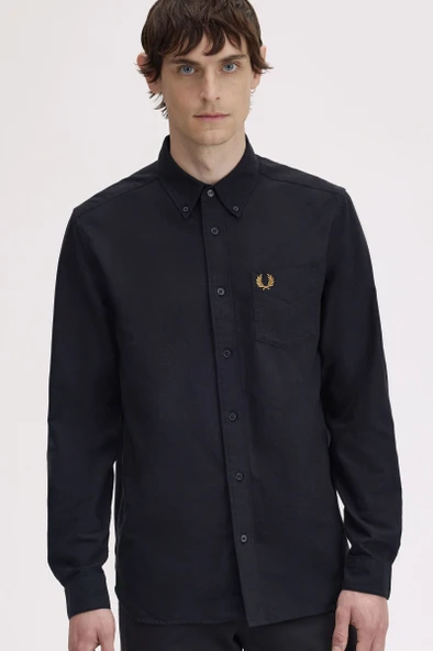 Fred Perry M5516 Oxford Erkek Gömlek - Resim 3