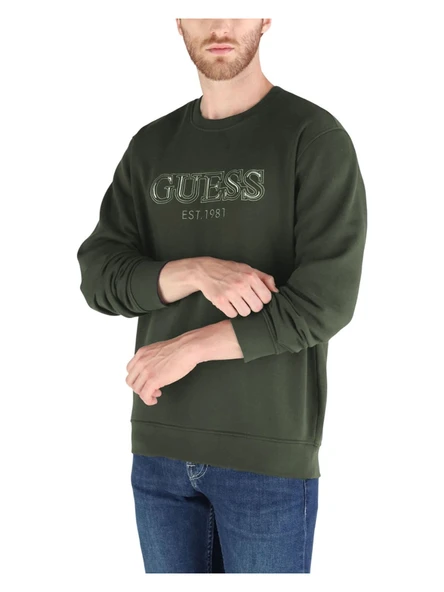Guess M5BQ08K9Z21 Cn Basic Erkek Sweatshirt ürün görseli 1