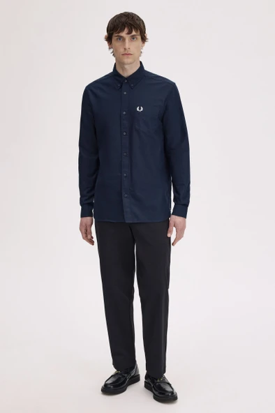 Fred Perry M5516 Oxford Erkek Gömlek - Resim 6