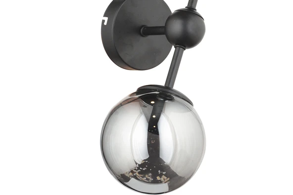 Lampaluce Dritto Modern Aplik Siyah - Resim 2