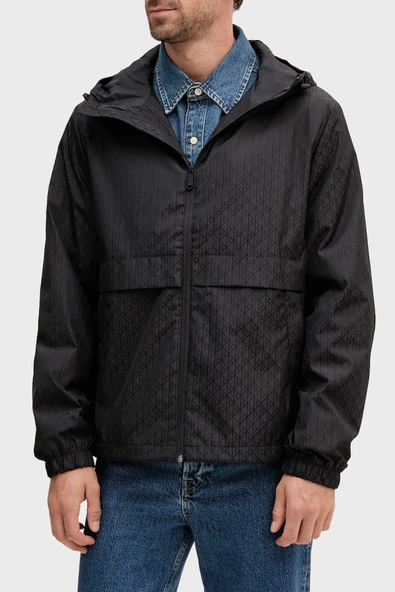 Calvin Klein LV04RD510 Ls Aop Nylon Flange Erkek Rüzgarlık ürün görseli 1