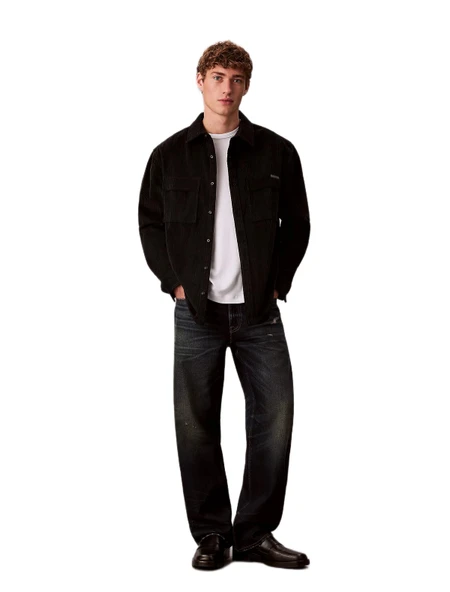 Calvin Klein LV04RD106 Ls Corduroy Pocket Relaxed Erkek Gömlek ürün görseli 1