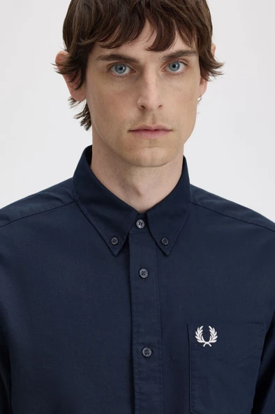 Fred Perry M5516 Oxford Erkek Gömlek - Resim 3