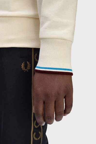 Fred Perry M7535 Crew Neck Erkek Sweatshirt - Resim 3