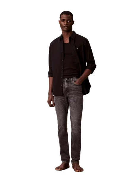 Calvin Klein LV04RD702G Slim Taper Hearst Erkek Denim Pantolon ürün görseli 1