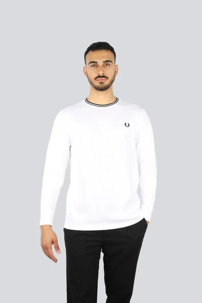 Fred Perry M9602 Ls Twin Tipped Erkek Tişört ürün görseli 1