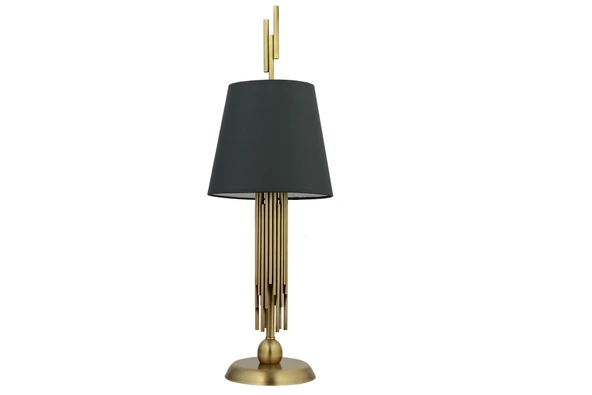 Lampaluce Straordinario Modern Tasarım Masa Lambası Eskitme Sarı 75cm ürün görseli 1