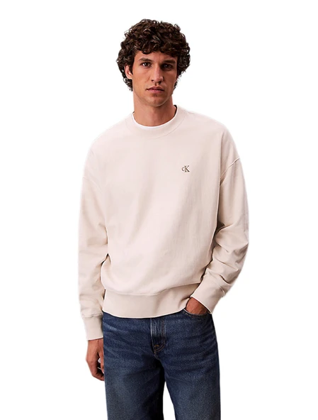 Calvin Klein LV04RC277 Premium Terry Monogram Cn Erkek Sweatshirt ürün görseli 1