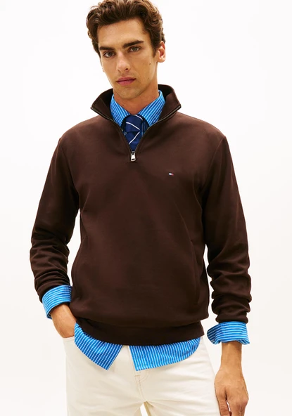 Tommy Hilfiger MW0MW36510 Essential Erkek Sweatshirt ürün görseli 1