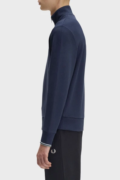 Fred Perry M3574 Half Zip Erkek Sweatshirt - Resim 2