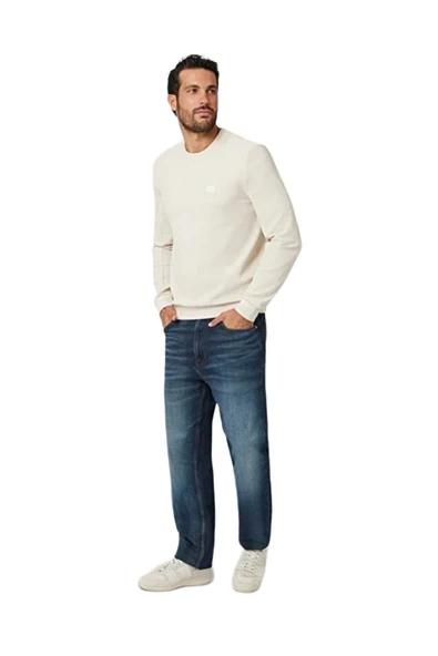 Guess M4YQ09KCBL0 Tech Stretch Cn Erkek Sweatshirt - Resim 2