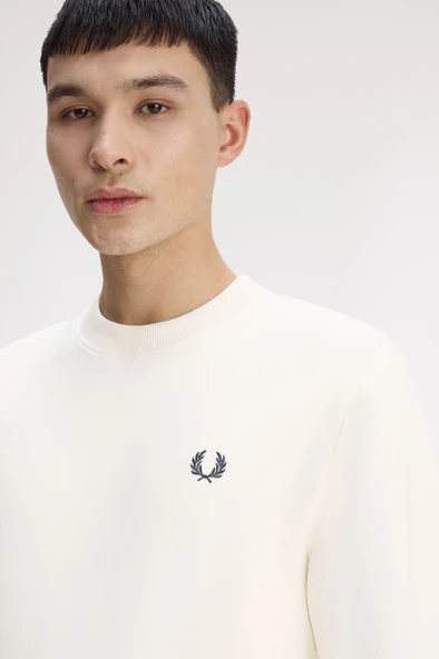 Fred Perry M7535 Crew Neck Erkek Sweatshirt - Resim 4