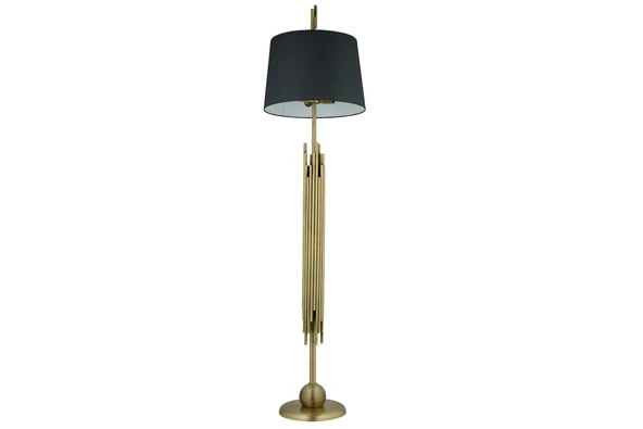 Lampaluce Straordinario Modern Tasarım Lambader Eskitme Sarı 180cm ürün görseli 1