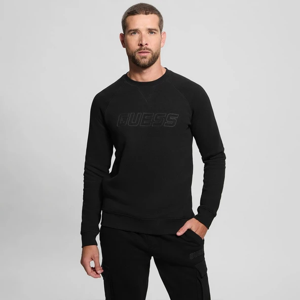 Guess Z4YQ16K9V31 New Aldwin Cns Erkek Sweatshirt ürün görseli 1