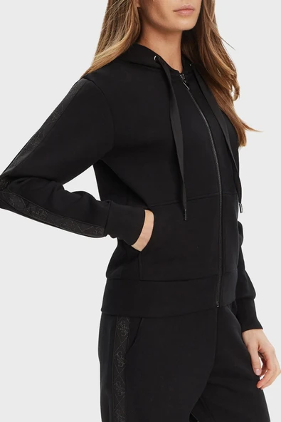 Guess W5YQ05KBYE2 New Hooded Scuba Kadın Sweatshirt ürün görseli 1