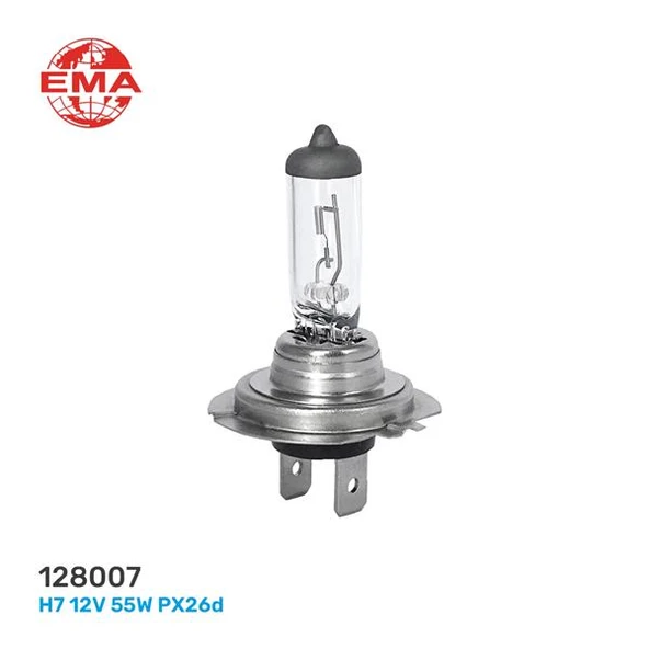 HALOGEN AMPUL H7 12V 55W PX26D ürün görseli 1