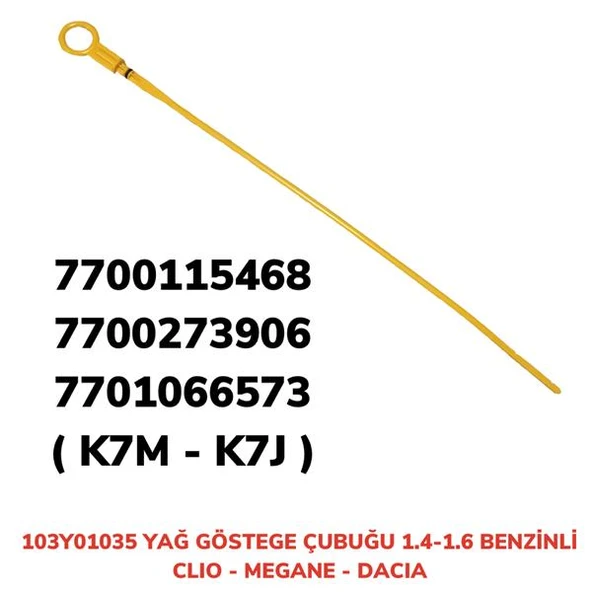 YAĞ GÖSTERGE ÇUBUĞU CLIO-R19 1.6 BENZİNLİ ürün görseli 1