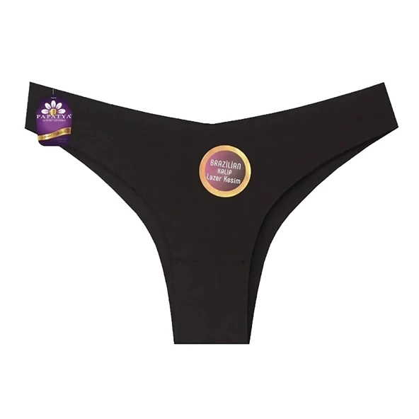 Papatya Lingerie 4559 Kadın Brazil Lazer Kesim Külot ürün görseli 1