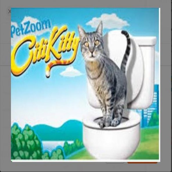 Evcil Hayvan Citi Kitty Kedi Tuvaleti - Resim 2