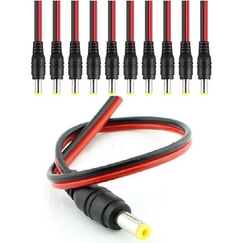 Megatron 10 Adet Cctv Güvenlik Kamera 12 Dc Power Jak Jack ürün görseli 1