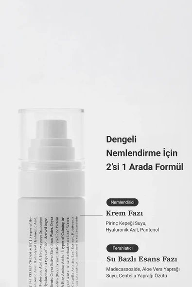 345 Relief Cream Mist 100ml - Resim 3