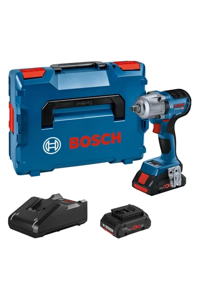 Bosch GDS 18V-450 PC Akülü Darbeli Somun Sıkma Makinesi 06019K4103 ürün görseli 1