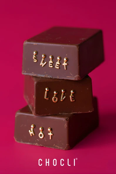 Chocli 18 Ayar Altın Kaplama Charm Harf - L - Resim 5