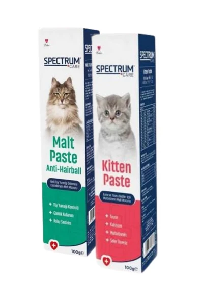 Spectrum Malt 100G + Yavru Kedi Vitamin 100G Ikili Paket ürün görseli 1