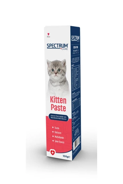 Spectrum Anne ve Yavru Kediler için Multivitamin Malt Macunu 100gr ürün görseli 1