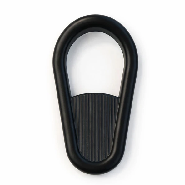 KRAF Siyah Çekmece Kulp 32 mm Modern Metal Mobilya Kulpu Dolap Kapak Çekmece Uyumlu ürün görseli 1