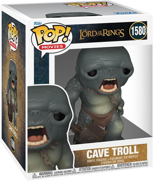 Funko Pop Super: Lord Of The Rings - Cave Troll 6'' Figür ürün görseli 1