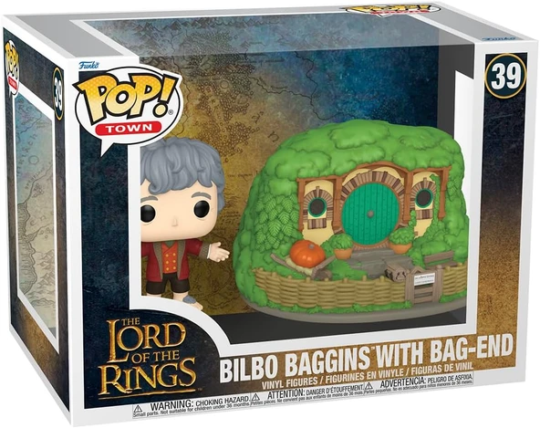 Funko Pop! Town: Yüzüklerin Efendisi - Bilbo Baggins Baggins ürün görseli 1