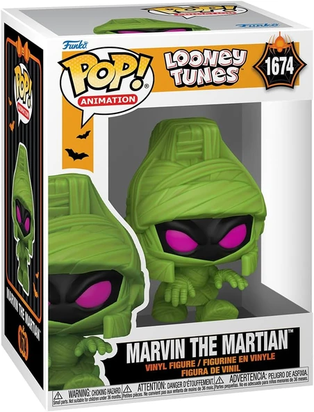 Funko Pop Animation: Looney Tunes– Marvin(Mummy) Figür ürün görseli 1