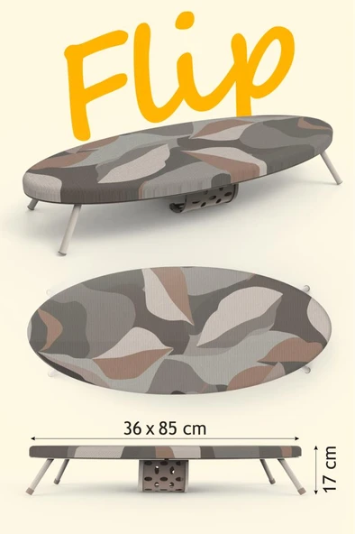 Perilla Flip Katlanır Ütü Masası - Resim 6