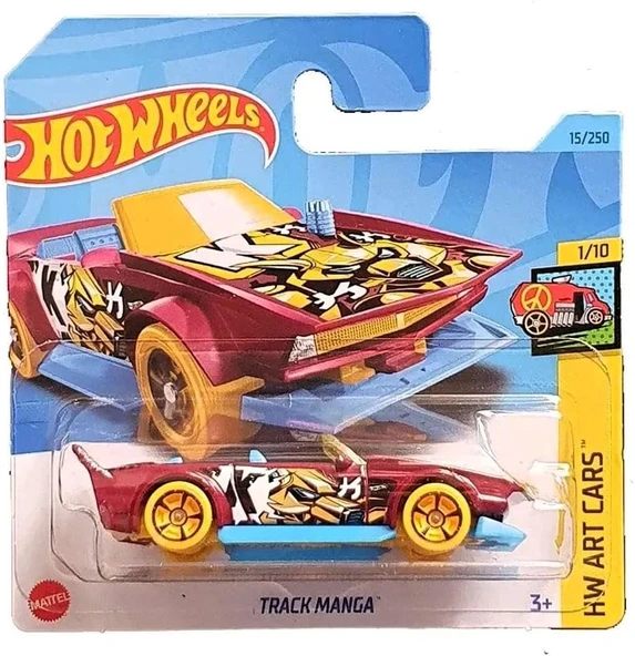 Hot Wheels Tekli Arabalar Track Manga Hkk15 - Resim 5