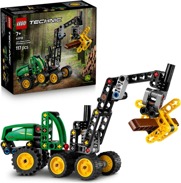 Lego Technic John Deere 1470H Tekerlekli Orman Makinesi 42218 – 7 Yaş Ve Üzeri Kız Ve Erkek Çocuklar ürün görseli 1